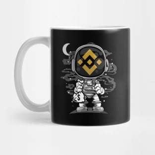 Astronaut Binance BNB Coin To The Moon Crypto Token Cryptocurrency Wallet Birthday Gift For Men Women Kids Mug